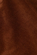 Cord Mini Skirt - Brown