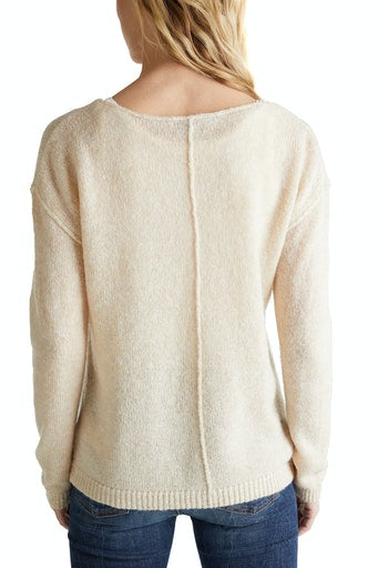 Round neck Sweater - Sand