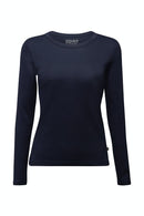 Lurex Boatneck T-shirt - Navy