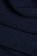 Polo Neck Jumper - Navy