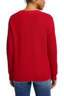 Core Ribbed Sweater - Red