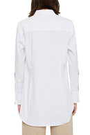 Long Sleeve Blouse - White