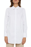 Long Sleeve Blouse - White