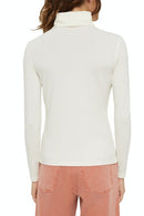 Long Sleeve Roll Neck - Offwhite