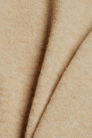 V-Neck Jumper - Sand
