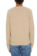 Buttoned Cardigan - Sand