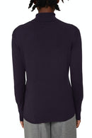 Roll Neck Jumper - Navy