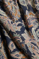 Esprit Casual Fluent Print Blouse - Navy