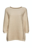 3/4 Sleeve Jumper - Sand