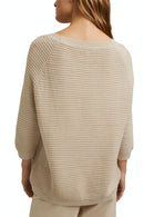 3/4 Sleeve Jumper - Sand