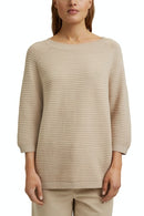 3/4 Sleeve Jumper - Sand