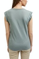 Short Sleeve Ladder T-shirt - Turquoise