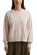Plain Crew Sweater - Nude
