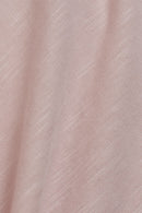 Pointelle Short Sleeve T-shirt - Nude