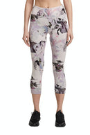 All Over Print Leggings - Peach