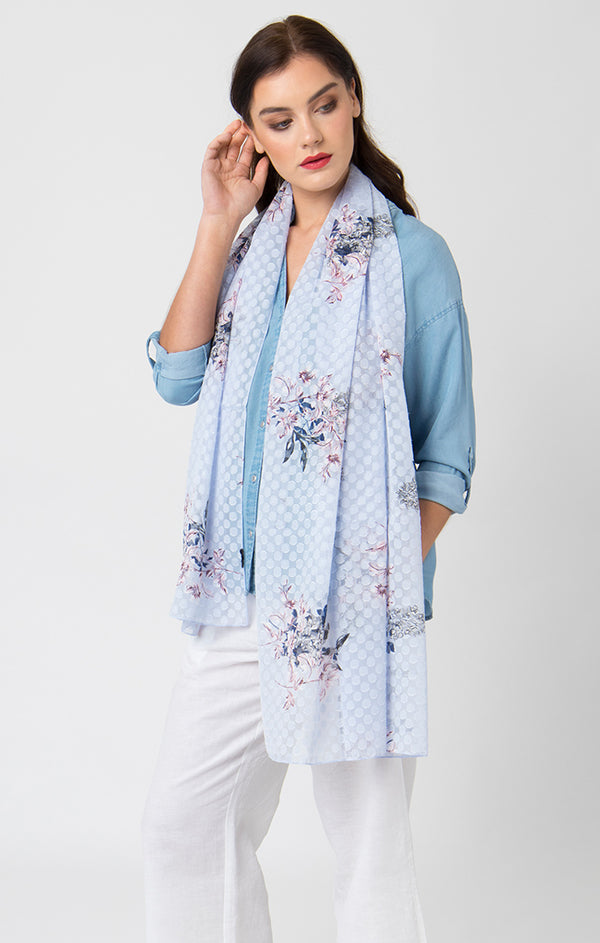 Everlie Scarf - Blue