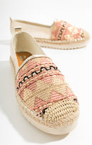 Ezra Shoe - Blush/gold