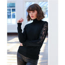 Elise Polo Neck Jumper - Black