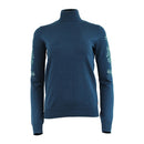 Elise Polo Neck Jumper - Teal
