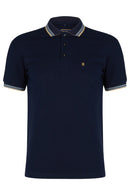 Enzo Short Sleeve Polo - Navy