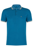 Enzo Short Sleeve Polo - Petrol