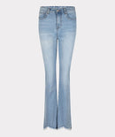 Straight Denim Jeans - Blue