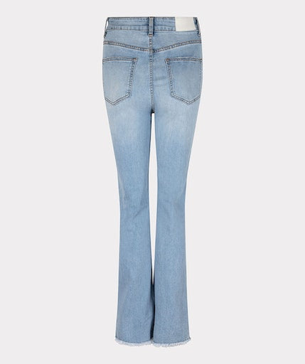 Straight Denim Jeans - Blue