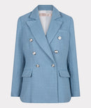 Boucle Blazer - Blue