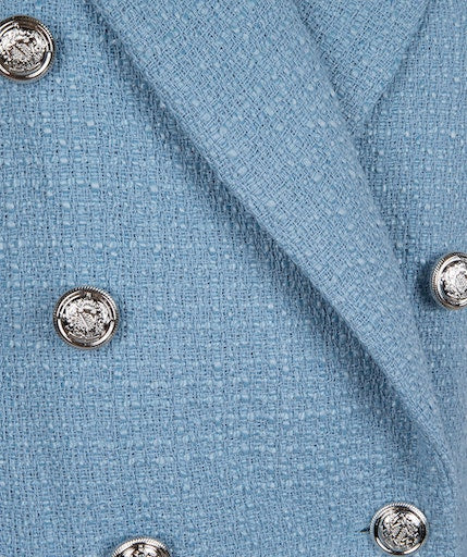 Boucle Blazer - Blue