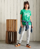 Collegiate Cali State Tee - Evergreen