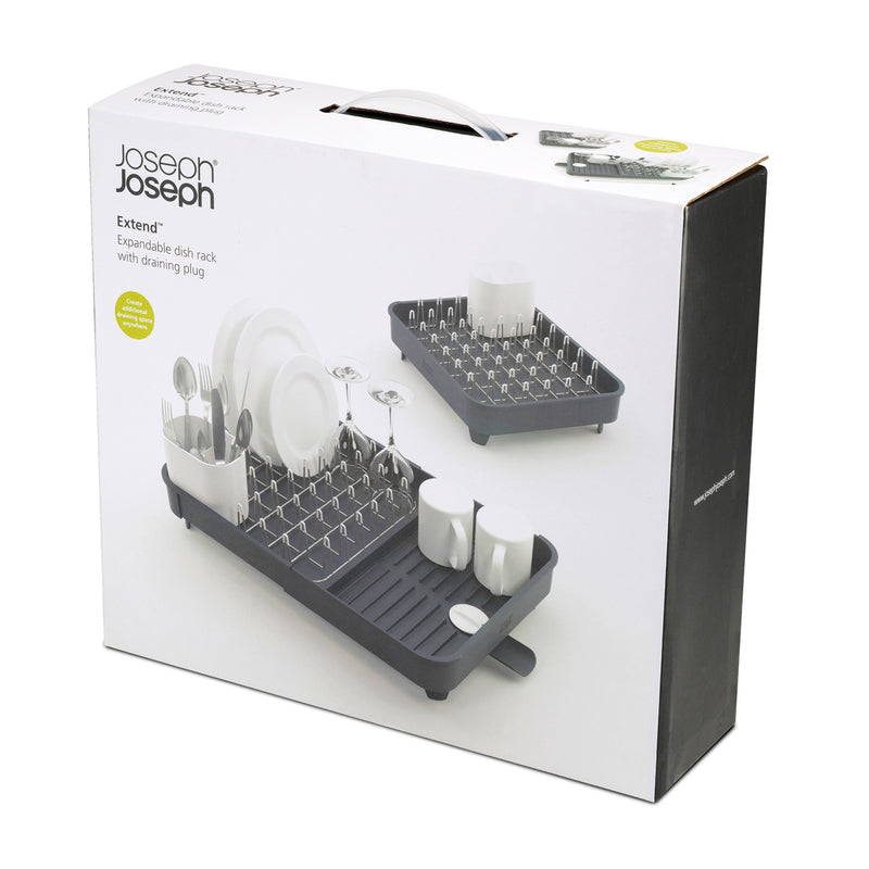 Extendable Dish Rack Grey