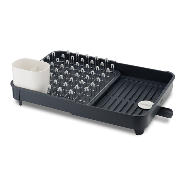 Extendable Dish Rack Grey