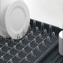 Extendable Dish Rack Grey