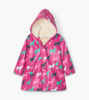 Horse Colour Changing Raincoat - Violet