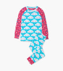 Cheerful Clouds Cotton Pyjama - Blue