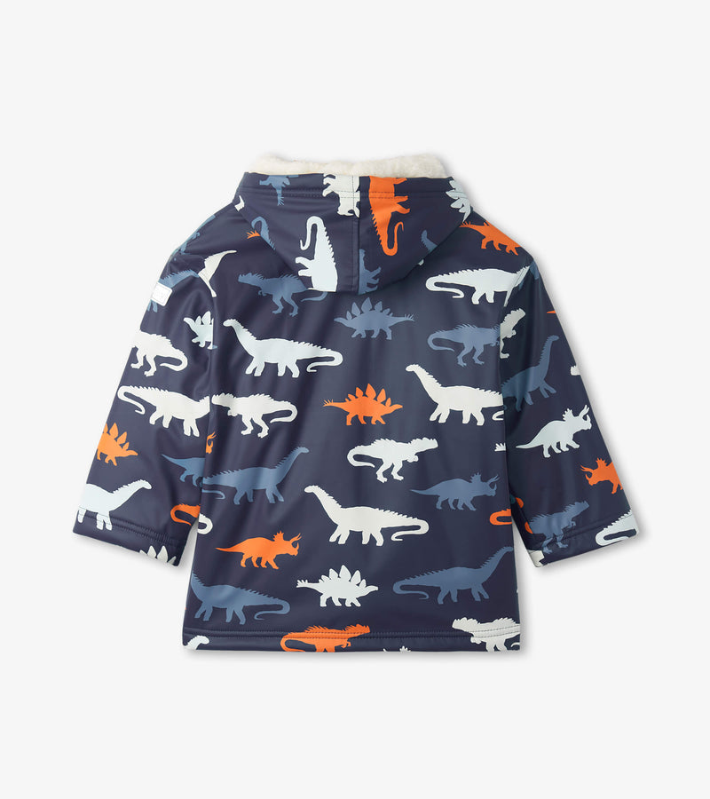 Dino Silhouettes Colour Changing Jacket - Solstice