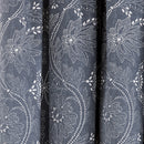 Ellinor Ink Blue Lined Curtains 66x72