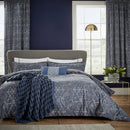 Ellinor Duvet Cover Set - Ink Blue