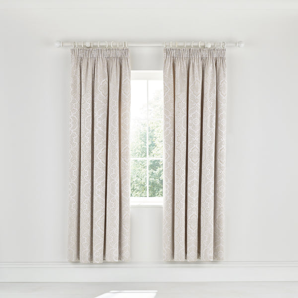 Enya Sand Lined Curtains