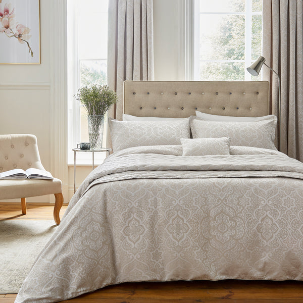 Enya Sand Duvet Cover Set