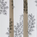 Simone Oxford Grey Lined Curtains 66x72