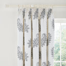 Simone Oxford Grey Lined Curtains 66x72