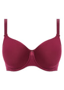 Rebecca Underwire Moulded Spacer Bra - Berry