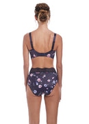 Katie High Waist Brief - Navy