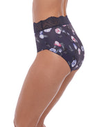 Katie High Waist Brief - Navy