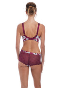 Olivia Under-wired Side Support Bra - Cherry