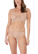 Underwire Side Support Bra - Natural Beige