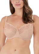 Underwire Side Support Bra - Natural Beige