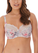 Sophie Under-wired Side Support Bra - Silver