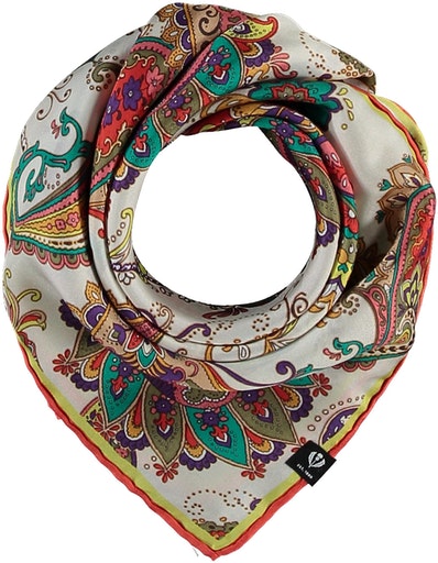 Silk Bandana - Deep Red